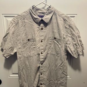 Patagonia Mens Button Down Short Sleeve Shirt Size L